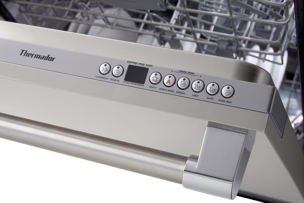 Thermador dishwasher control panel 2025