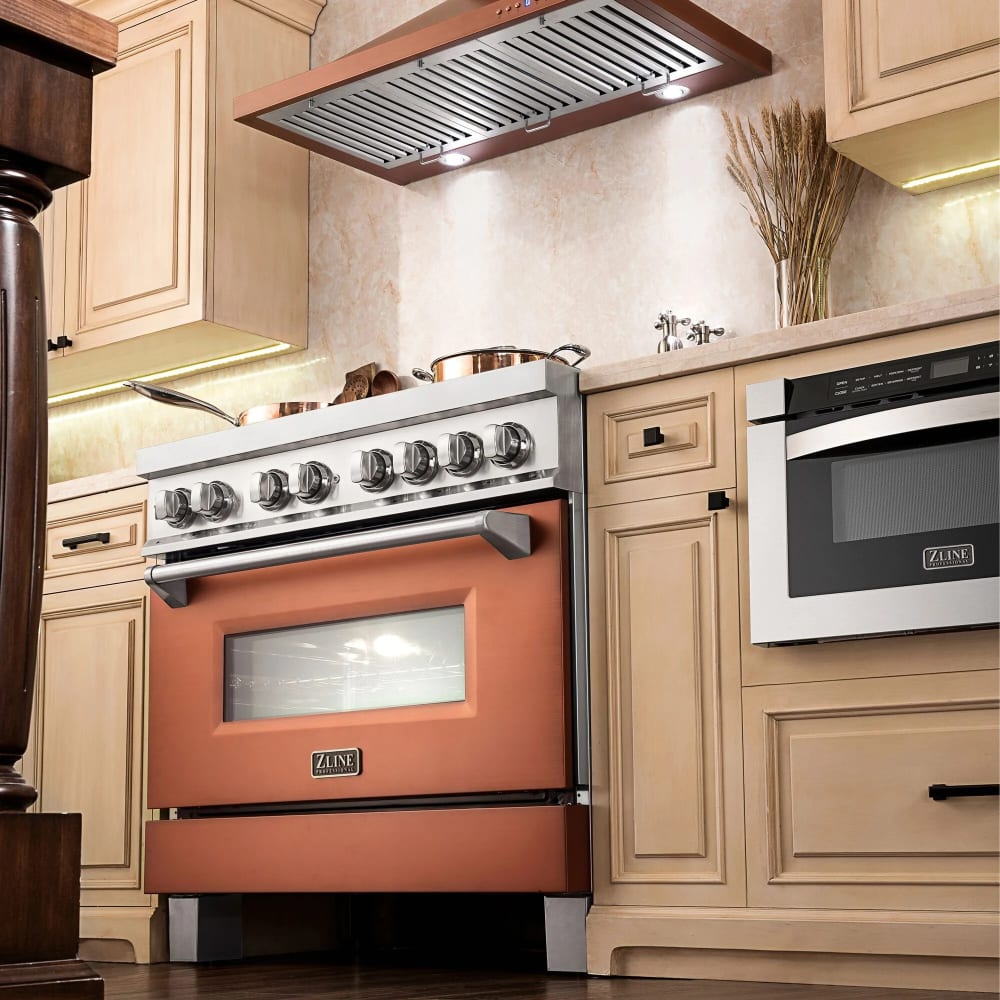 ZLINE 8KBC30 Designer Series Wall Mount Range Hood with 4-Speed