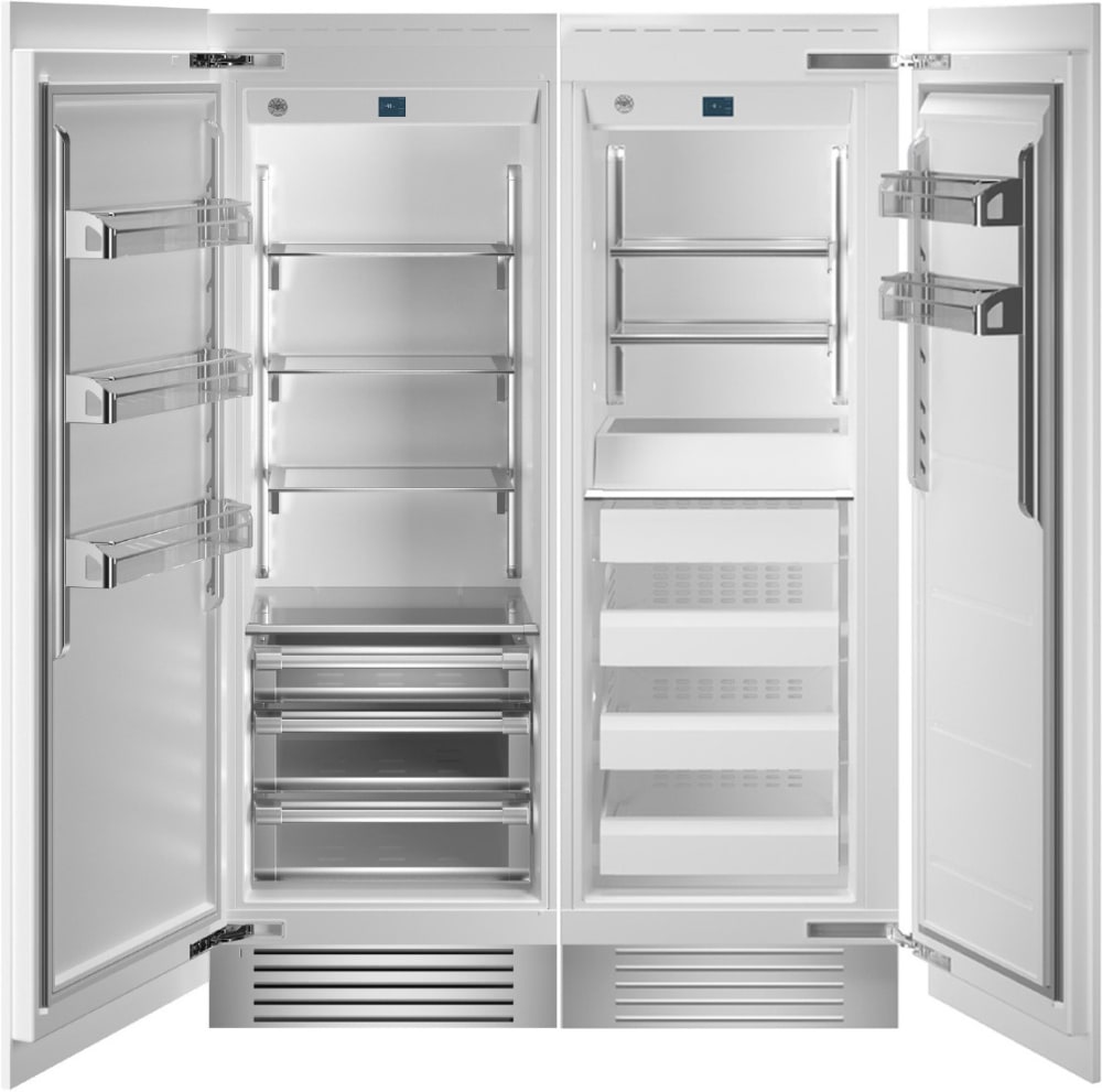 Bertazzoni BEREFFR28 Column Refrigerator & Freezer Set with 30 Inch