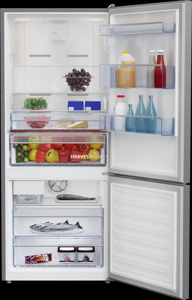 Beko BFBF2815SSIM 28 Inch CounterDepth Bottom Mount Refrigerator with