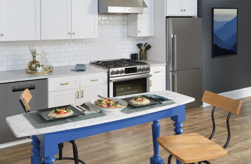 Beko BFBF3018SSIM 30 Inch Counter Depth Bottom Mount Refrigerator with