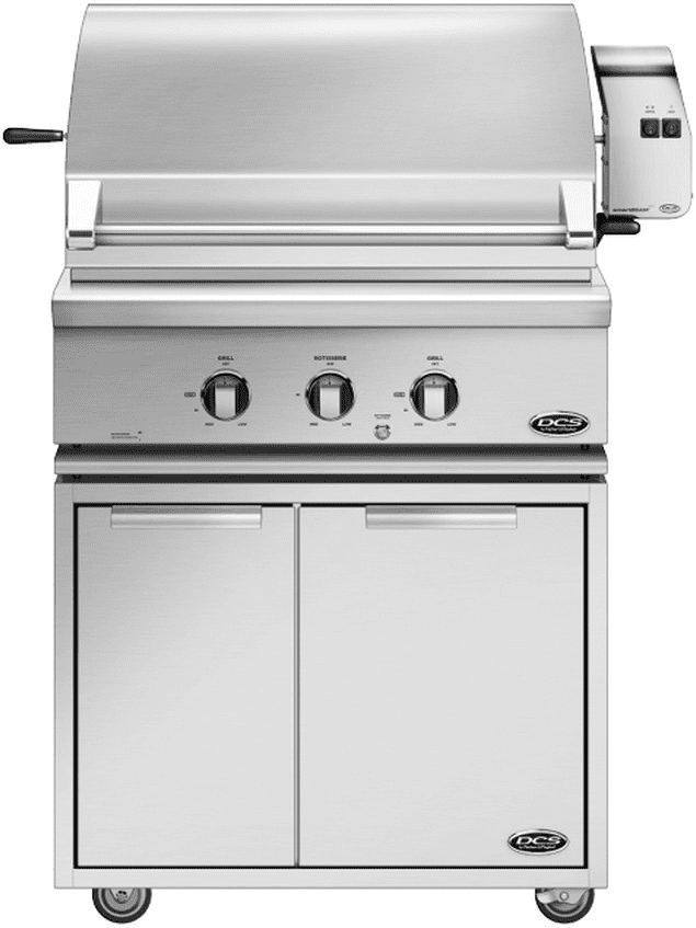 DCS BGC30BQRN 30 Inch Builtin Gas Grill with 748 sq. in Cooking Area