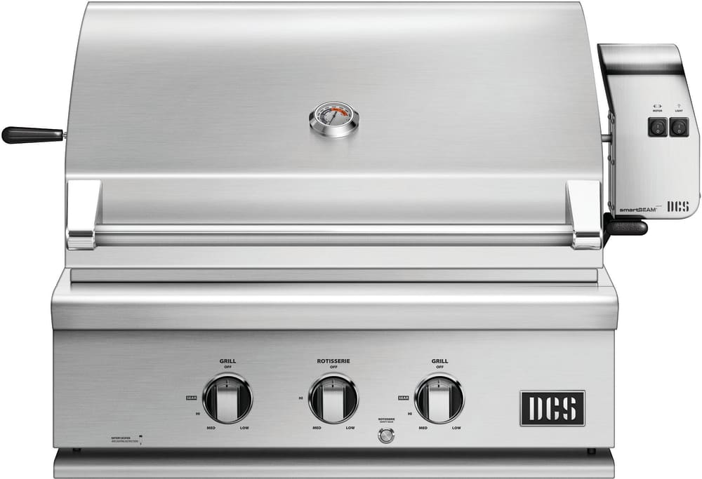 DCS BH130RL 30 Inch BuiltIn Gas Grill with 748 Sq. In. Cooking Area