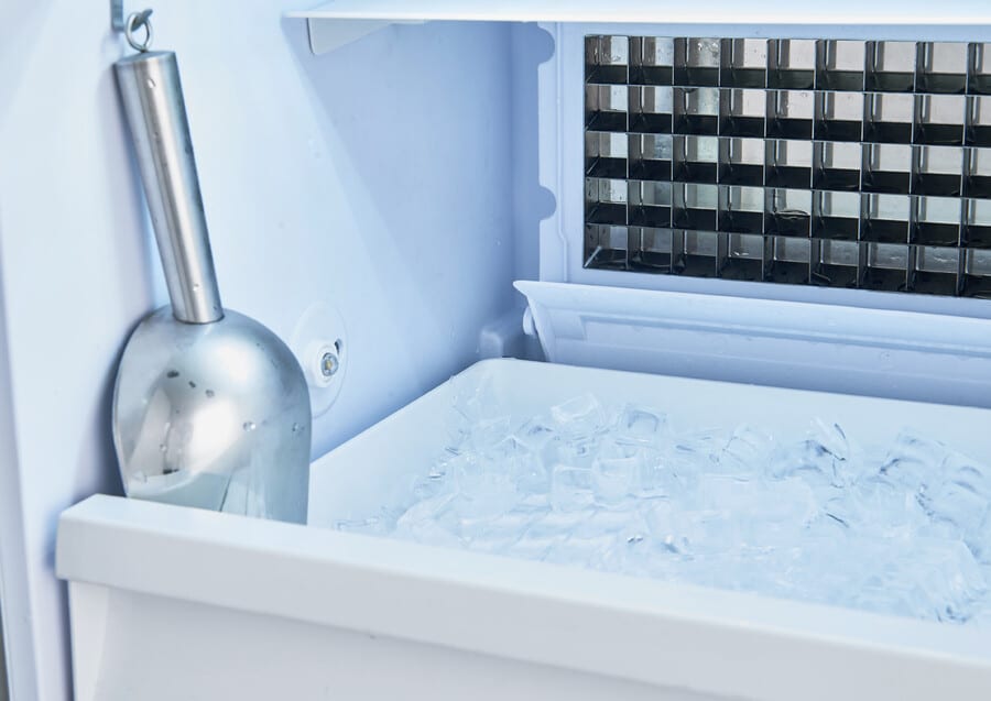Summit BIM182ADA 18 Inch Built-In Ice Maker with 33 lbs. Storage