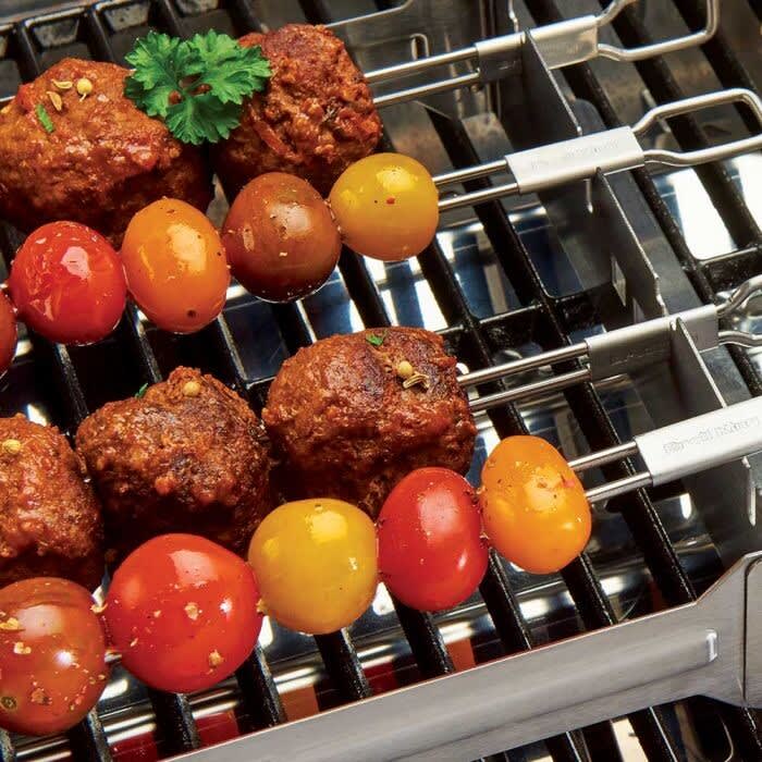 Broil King BK69138 Narrow Stainless Steel Kebab Rack