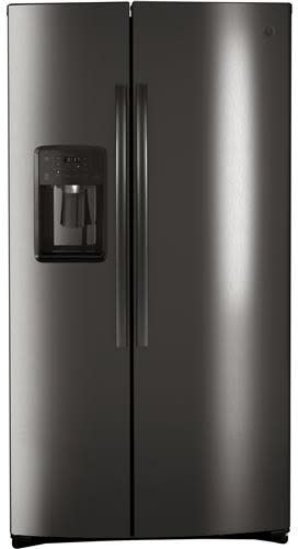 GE GSS25IBNTS 36 Inch Side by Side Refrigerator with 25.1 cu. ft