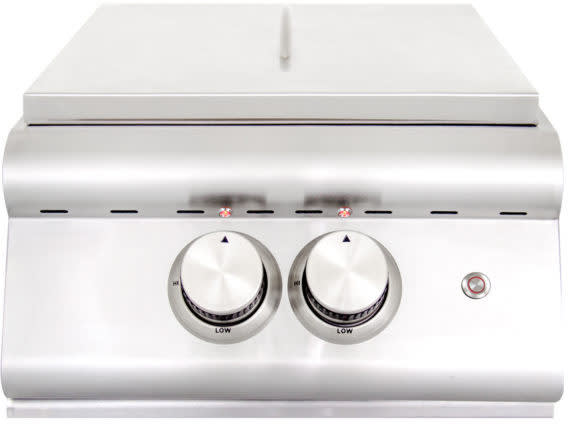 Blaze BLZPBLTENG 16 Inch Built-In Power Burner with 60000 BTUs, Simmer  Function, Removable Inner Ring, Stainless Steel Guard, Illuminated Knobs,  Removable Cover, and Drip Tray: Natural Gas