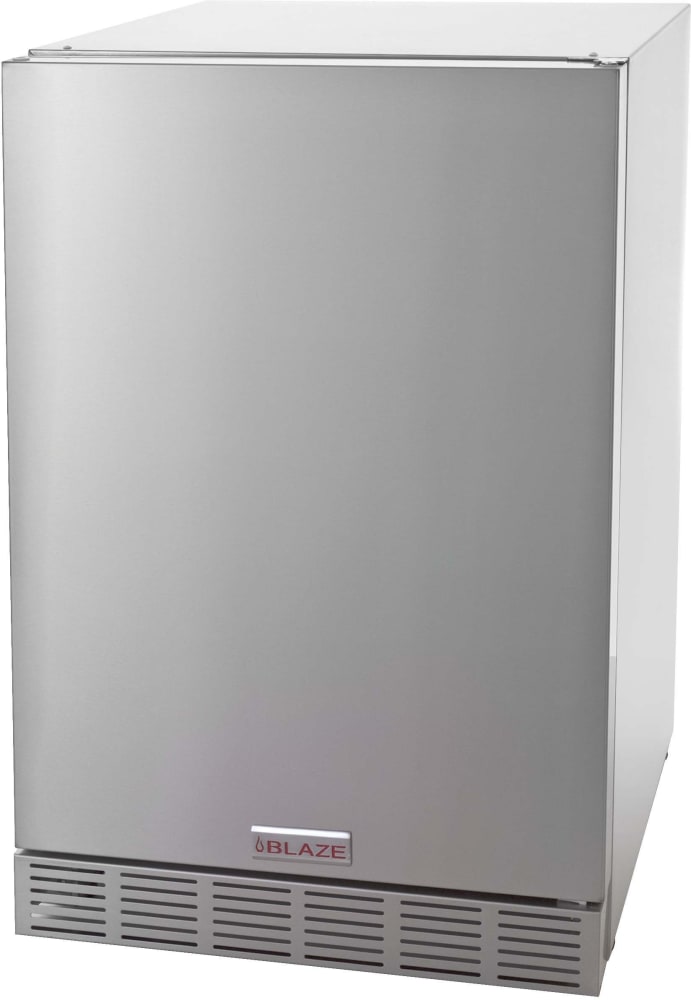 Blaze BLZSSRF40DH 20 Inch Built-In Compact Outdoor Refrigerator with 4.1 cu. ft. Capacity, 3 Adjustable Wire Shelves, Right Hinge with Reversible Doors, Door Lock and UL Approved