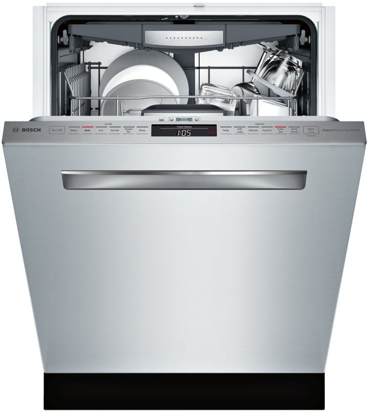 Bosch SHP878WD5N Fully Integrated Dishwasher with 3rd Rack, Rackmatic ...