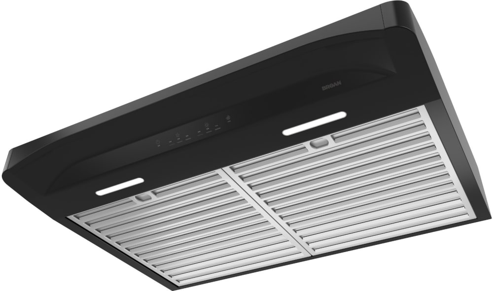 Broan BQLA130BL 30 Inch Under Range Hood with Heat Sentry