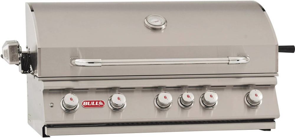 Bull BBQ Brahma 38-Inch 5-Burner Built-In Natural Gas Grill With Rear  Infrared Burner - 57569