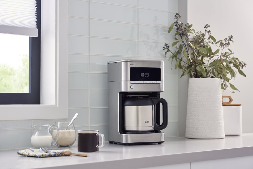 Braun KF7175SI BrewSense Drip Coffee Maker with PureFlavor Technology