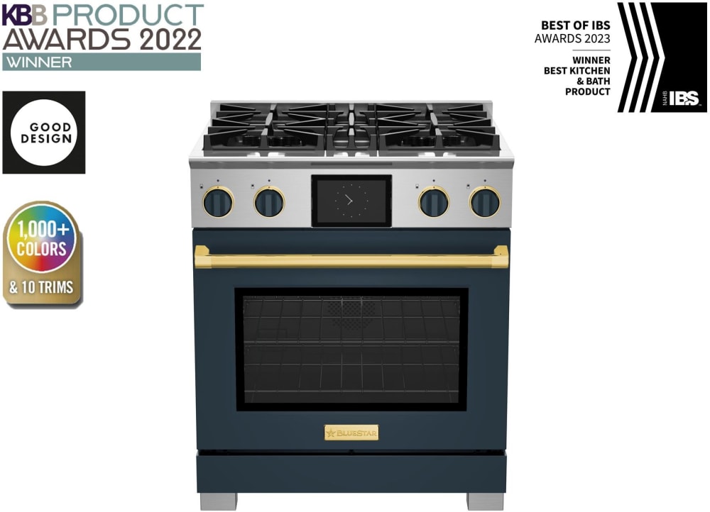 Blue star dual fuel range 2025