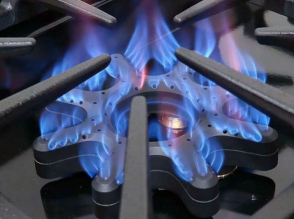 BlueStar BSDF364G 36 Inch Freestanding Dual Fuel Range with 4 Sealed