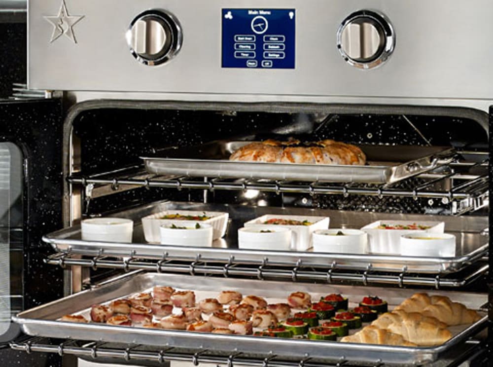 BlueStar BSEWO30SDV2C 30 Inch French Door Single Electric Wall Oven