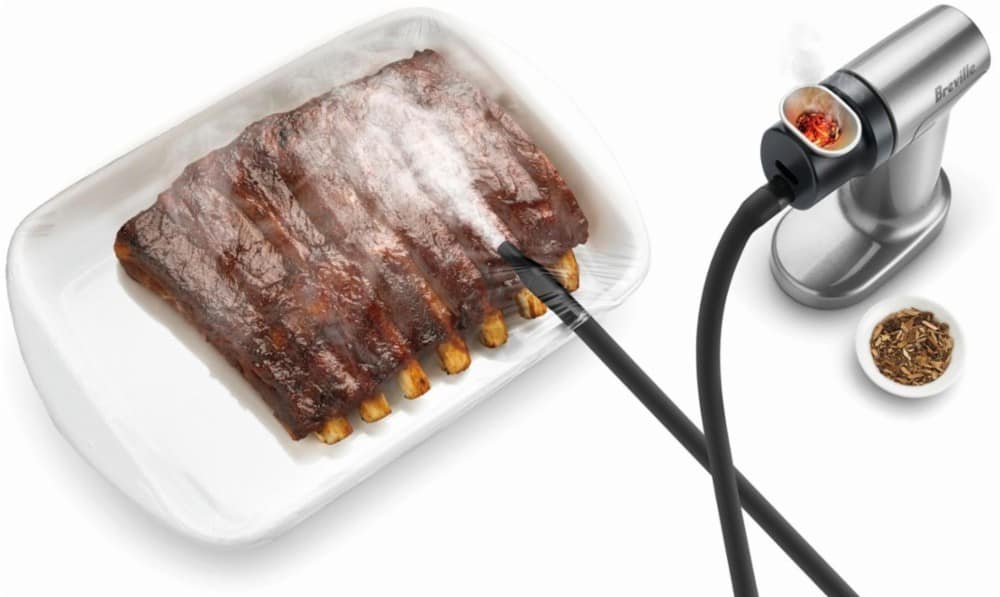 Breville BSM600SIL Smoking Gun® with Cold Smoke System, Dual Speed