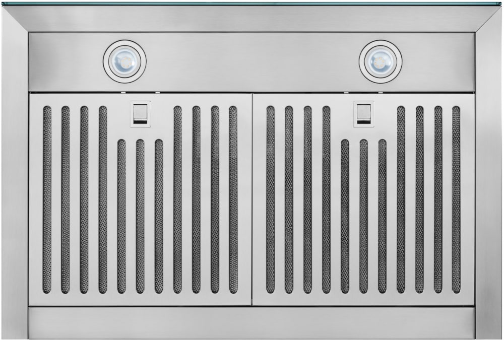 Broan BWT2304SSB 30 Inch Wall Mount Chimney Rangehood with 3 Speed Levels 450 CFM Blower Capacitive Touch Control LED Modules Lighting Hybrid Baffle Filters 5 Minute Delay Off ETL Listed and HVI Certi...