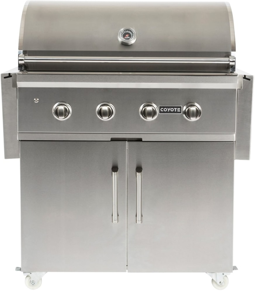 Coyote C2C36LP 36 Inch Built-In Grill with 4 Infinity Burners