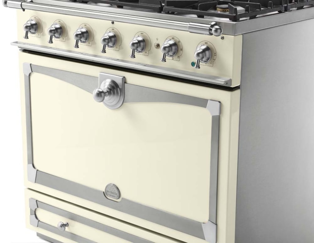 La Cornue C9CN 36 Inch Freestanding Dual Fuel Range with 5 Sealed