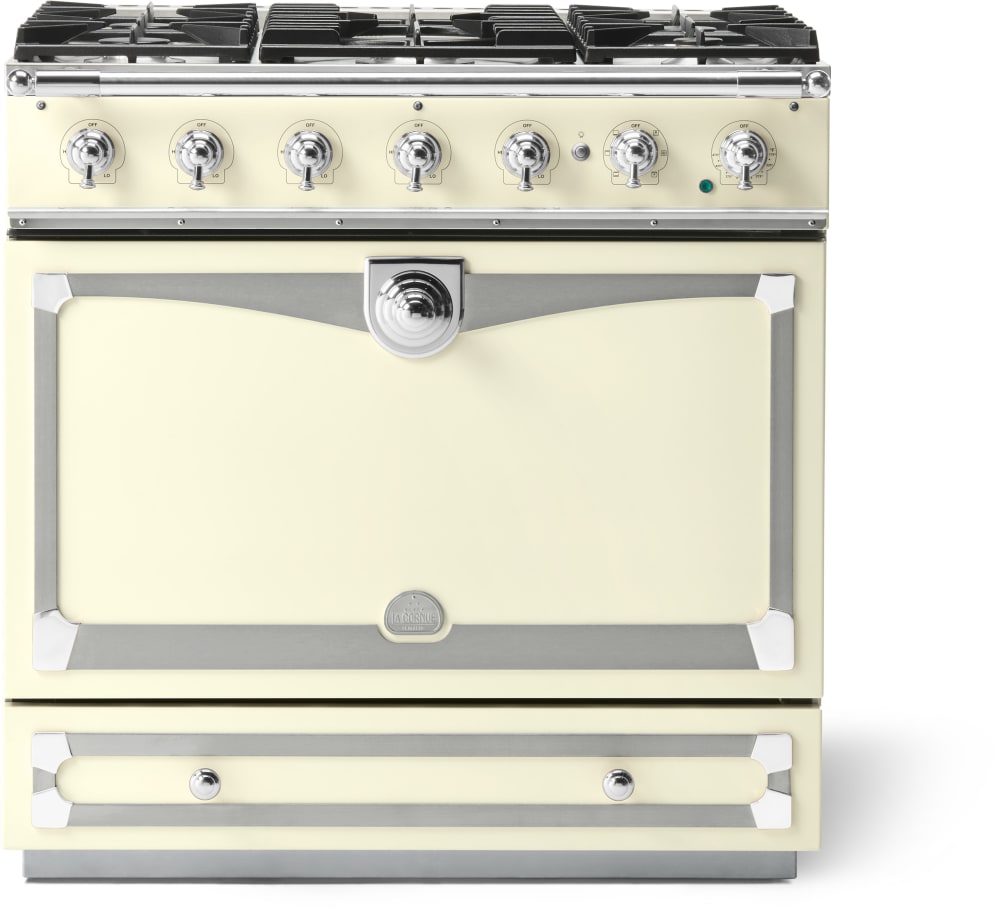La Cornue C9CP 36 Inch Freestanding Dual Fuel Range with 5 Sealed