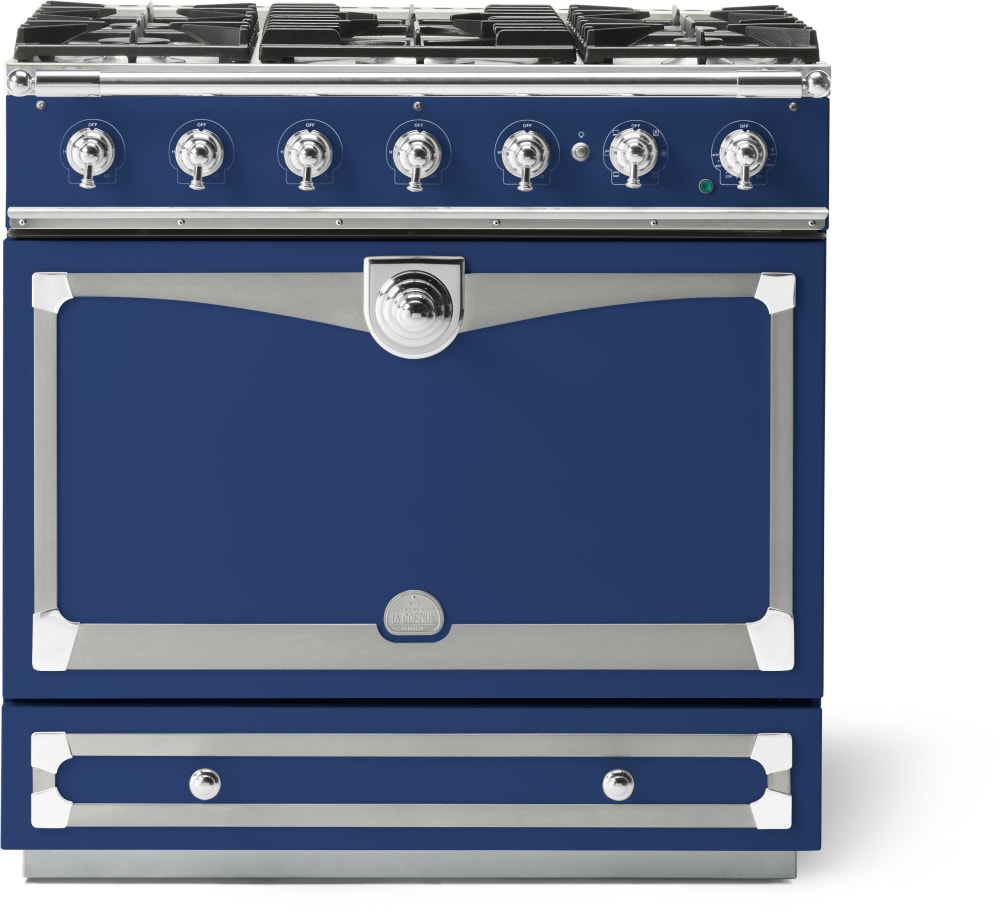 La Cornue C9RP 36 Inch Freestanding Dual Fuel Range with 5 Sealed