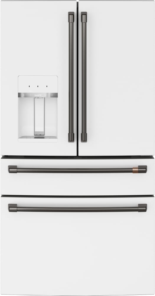 Cafe CXQB4H4PNBT Café Refrigeration Handle Kit: Brushed Black