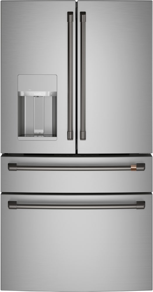 Cafe CXQB4H4PNBT Café Refrigeration Handle Kit: Brushed Black