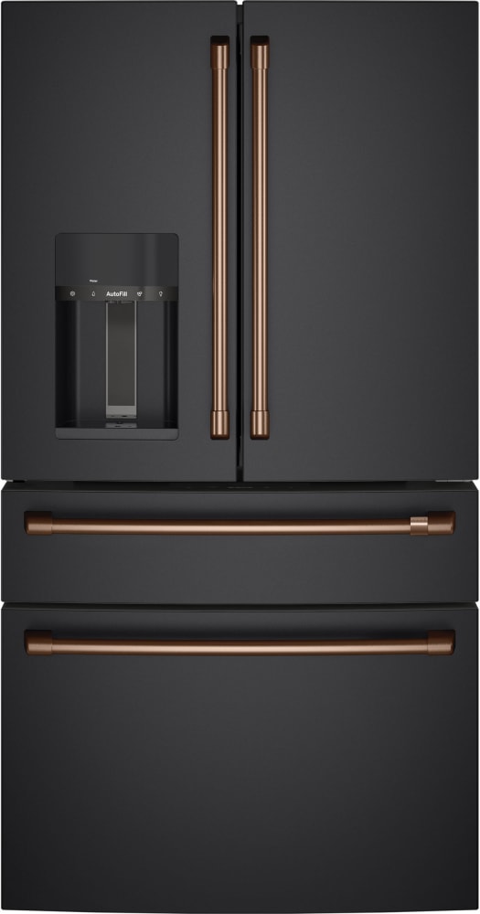 Cafe CXQB4H4PNCU Café Refrigeration Handle Kit: Brushed Copper
