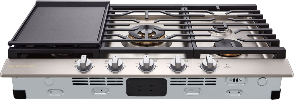 LG SIGNATURE CBGU3639X 36 Inch Gas Cooktop with 5 Sealed Burners