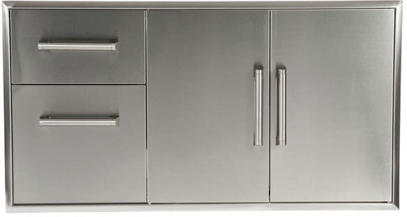 Coyote Ccd2dc 45 Inch Outdoor Stainless Steel Two Door Cabinet And
