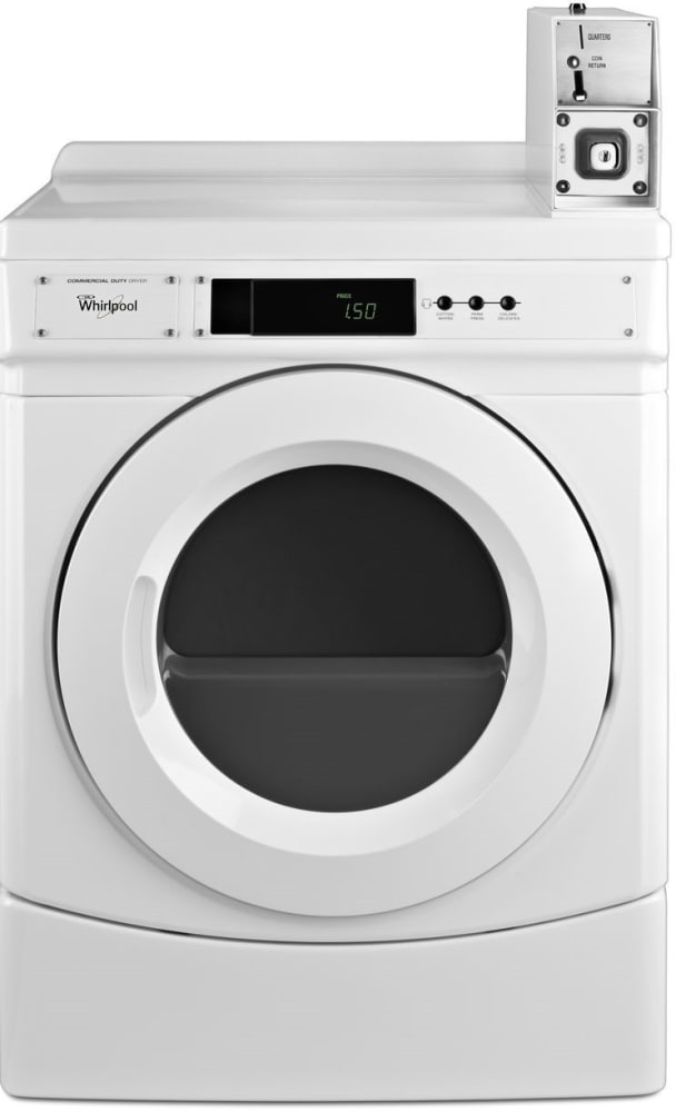 Whirlpool 3.1 cu. ft. Washer and 6.7 cu. ft. 120-Volt Gas Dryer Coin  Operated