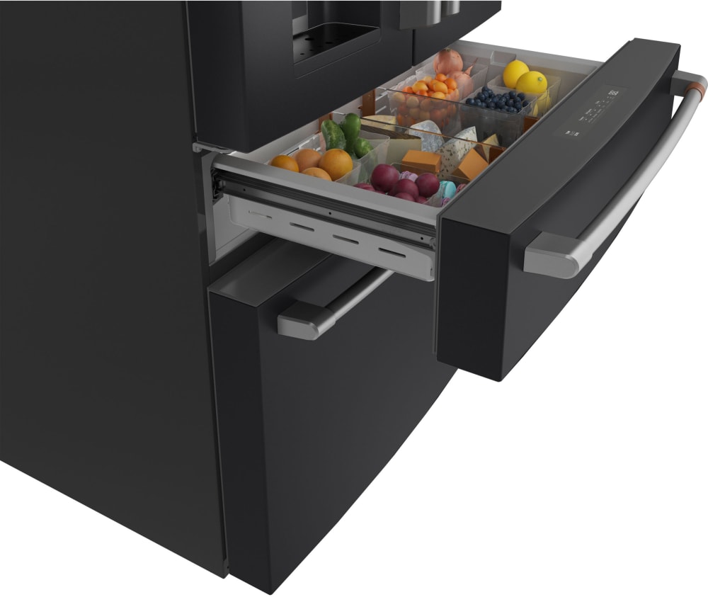 Cafe CXE22DP3PD1 36 Inch Counter Depth 4Door French Door Smart