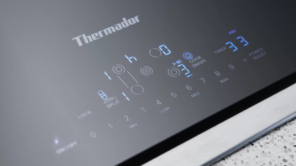 Thermador CET366TB 36 Inch Electric Cooktop with 5 Elements, Glass