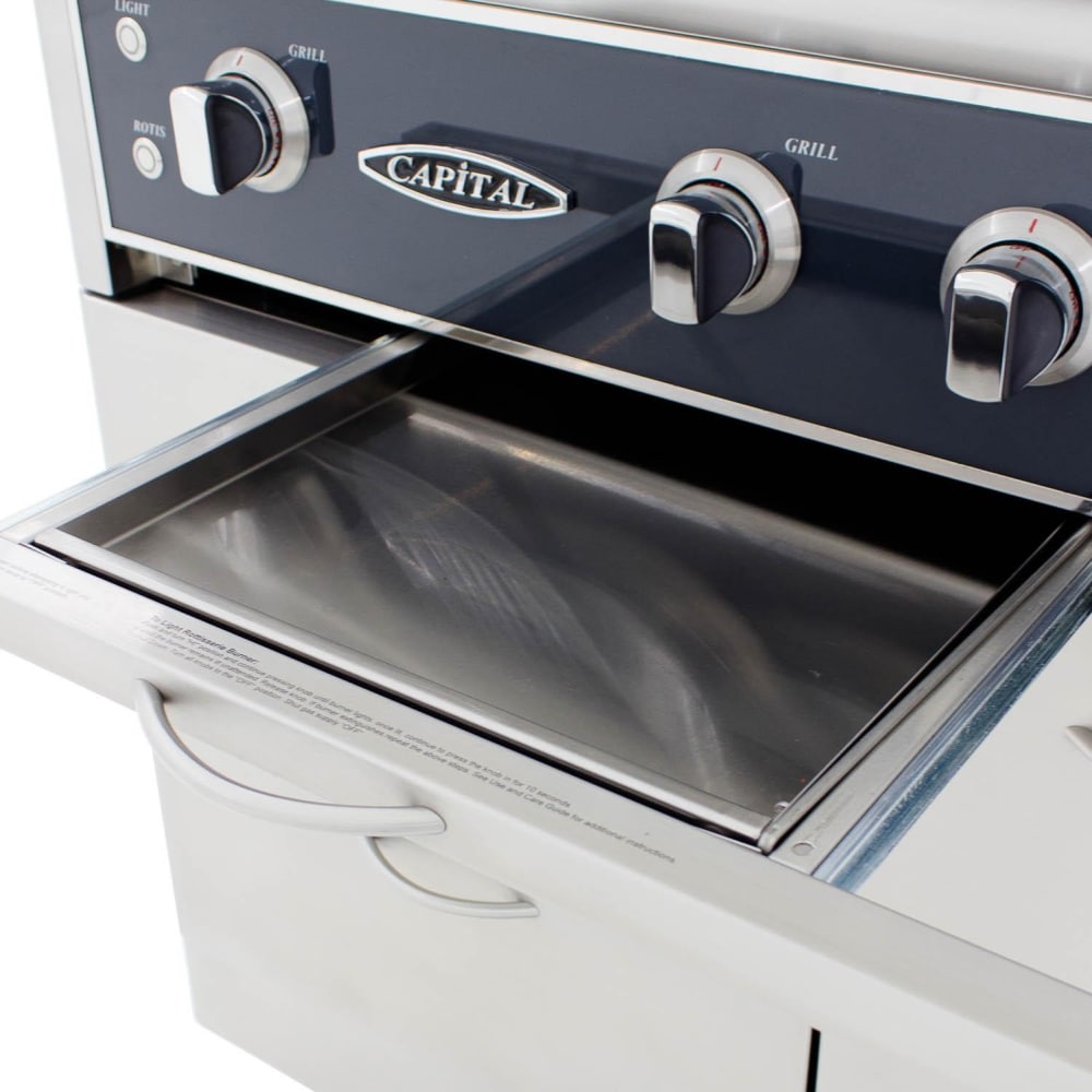 Capital CG40RBI 40 Inch Built-in Gas Grill with 690 Sq. In