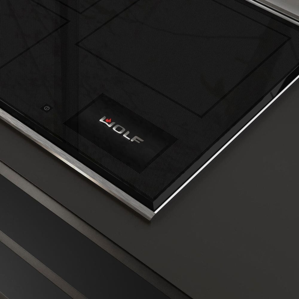 Wolf CI36560TS 36 Inch Induction Cooktop with 5 Elements, Black Ceramic