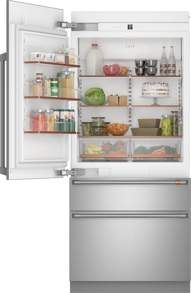 Cafe CIC36LK6ZII 36 Inch Built-In Bottom-Freezer Smart