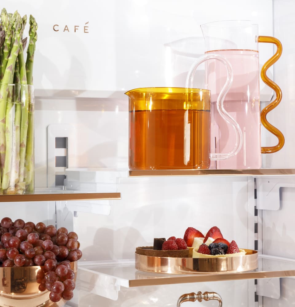 Cafe CIP36NK6ZII 36 Inch Panel Ready Built-In 4-Door French Door