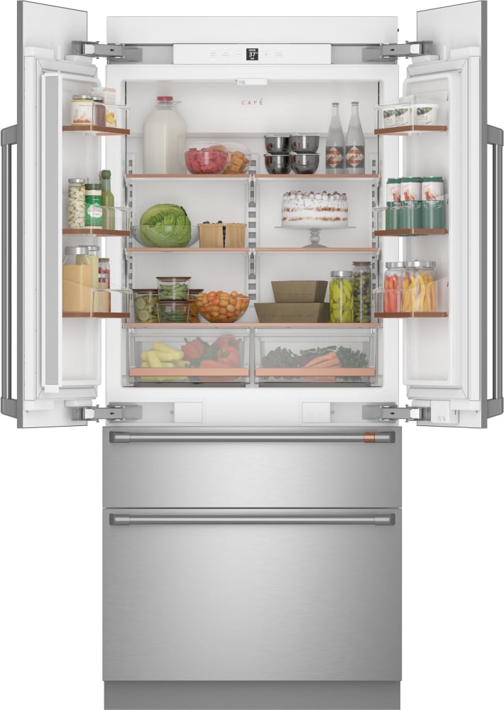 Ge cafe 4 door top counter depth refrigerator