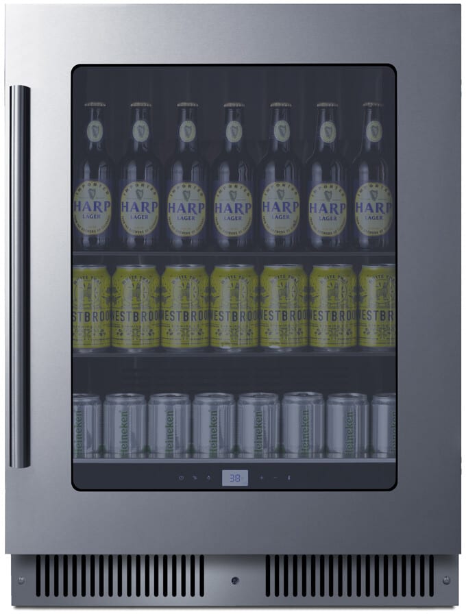 Summit CL24BV1 24 Inch Built-In Beverage Center with 4.7 cu. ft