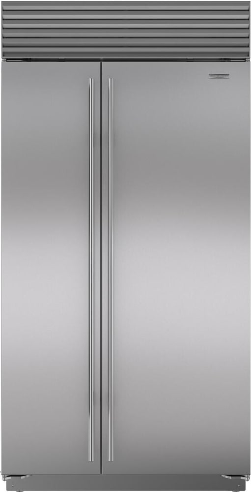 Sub Zero CL4250SST 42 Inch Built In Side by Side Smart Refrigerator with 24.8 cu. ft. Total Capacity Split Climate ClearSight LED Lighting System Touch Control Panel Night Mode Ice Maker Water Filtere...