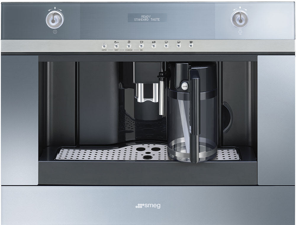 Smeg CMSCU451S 24 Inch BuiltIn Fully Automatic Coffee Machine with