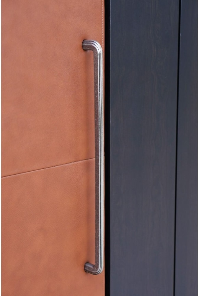 JennAir COGNAC18L Leather Column Refrigeration Panel: 18 Inch Wide