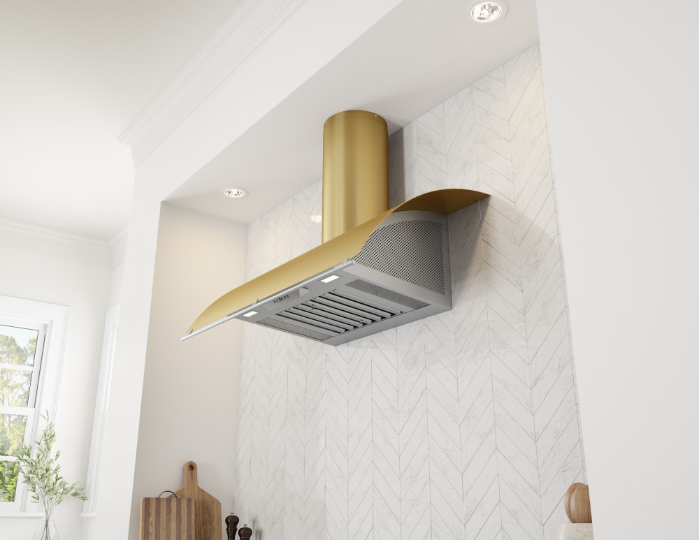 Zephyr COKE36CBGX 36 Inch Wall Mount Range Hood with