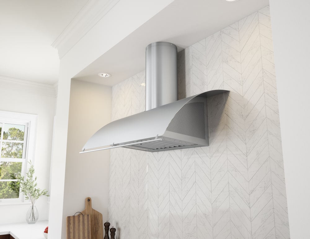 Zephyr COKE36CSX 36 Inch Wall Mount Range Hood with Multiple
