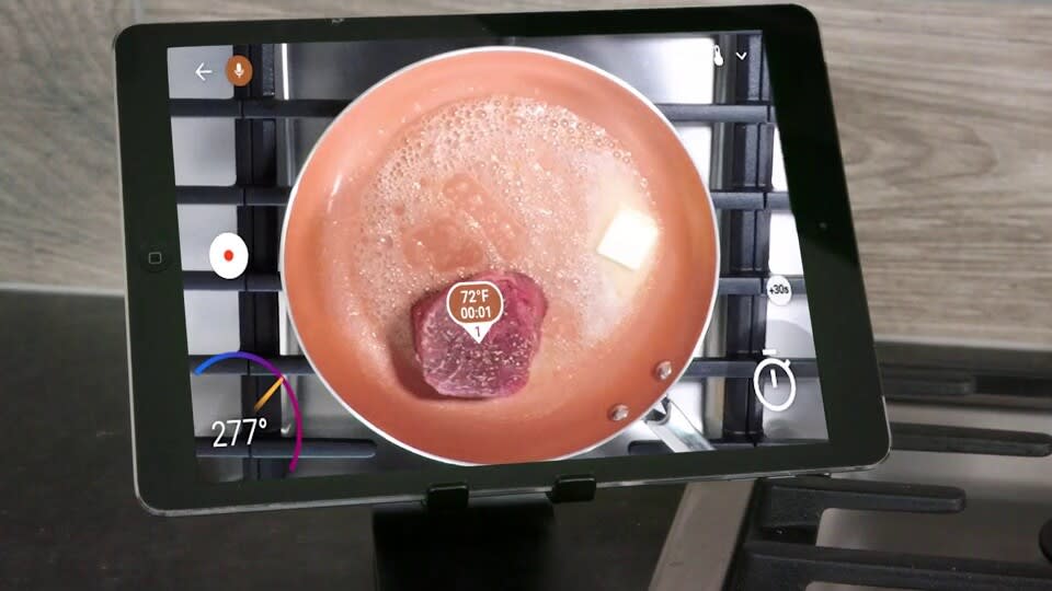 Cooksy COOKSYPROSILVER Cooksy Pro Wall Mount Smart Cooking Assistant ...