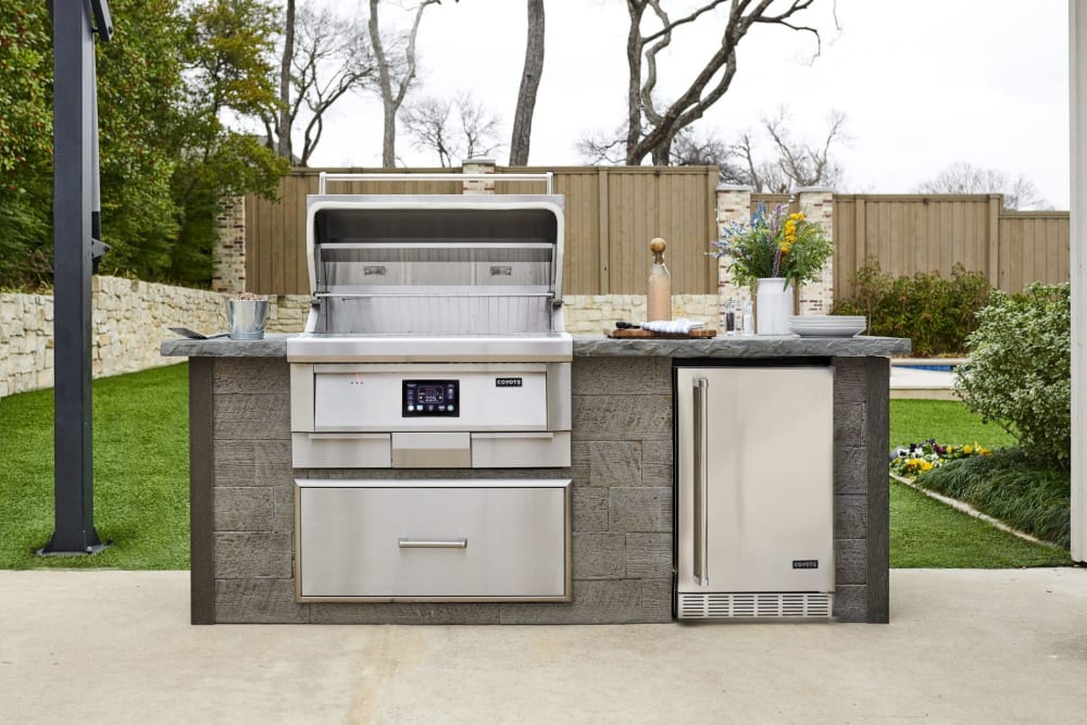 Outdoor pellet grill cheap