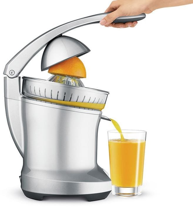 Breville BCP600SIL Citrus Press™ with Finned Juicing Cone, DripStop