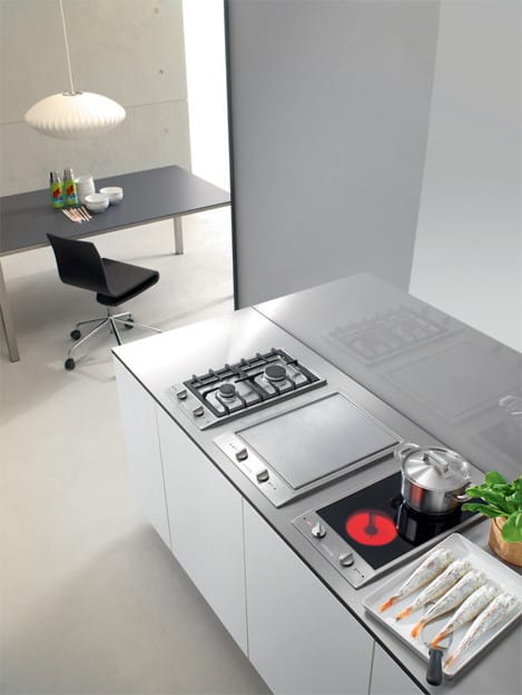 Miele CS1326YSS 15 Inch Tepan Yaki Grill with Two Heating Circuits