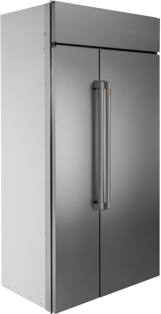 Cafe CSB48WP2RS1 48 Inch Built-In Side by Side Smart Refrigerator with ...