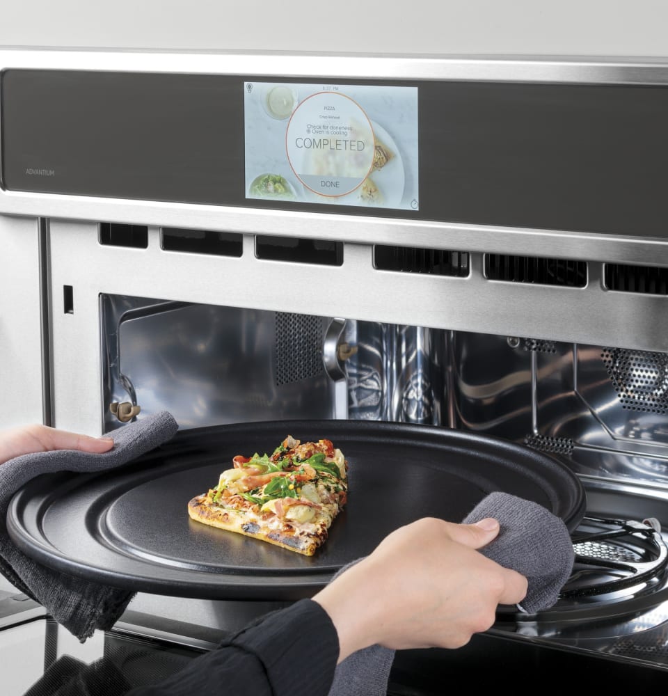 Cafe CSB912P2VS1 27 Inch Built-In Smart Microwave Oven with 1.7 cu